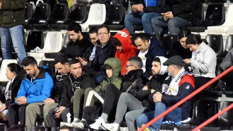 Afici&oacute;n en el Murube en el duelo entre la AD Ceuta FC y la Cultural Leonesa. Foto: Rafa B&aacute;ez