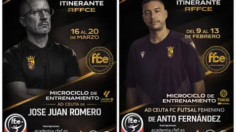 Jos&eacute; Juan Romero y Anto Fern&aacute;ndez, protagonistas en la Escuela de Entrenadores de la RFFCE