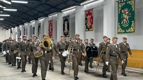 Para militar en honor a San Juan Bosco,  patr&oacute;n de Cuerpo de Especialistas del Ejercito de Tierra. Foto; Alma Palomino