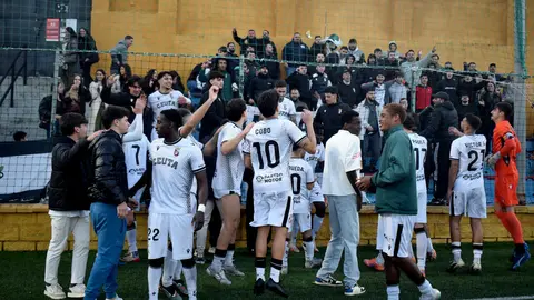 Encuentro entre el filial de la AD Ceuta FC y la Real Balomp&eacute;dica Linense
