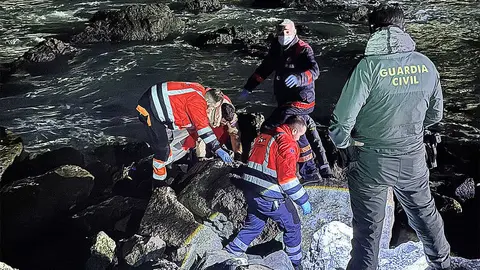 Rescate en el espig&oacute;n del Revell&iacute;n