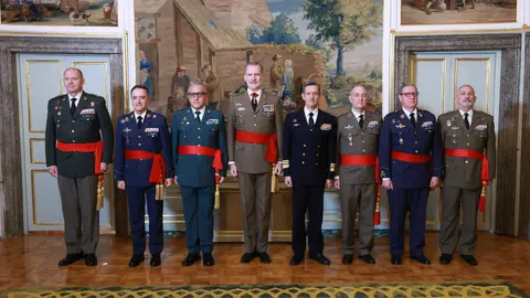 El Rey recibe a los nuevos altos mandos militares: entre ellos, el Comandante General de Ceuta / Casa Real