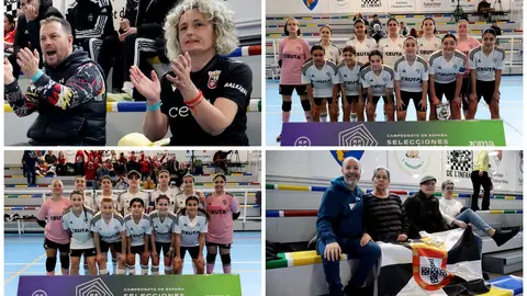 Campeonato de Espa&ntilde;a de f&uacute;tbol sala femenino. Foto: RFCCE