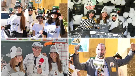 La fiesta de carnaval del Rosal&iacute;a de Castro, con la AD Ceuta FC como protagonista, en im&aacute;genes. Foto: Ra&uacute;l Fern&aacute;ndez