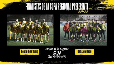 Finalistas de la Copa Regional de la RFFCE
