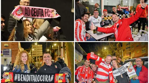 El encuentro entre la AD Ceuta FC y el Granada CF, en im&aacute;genes 