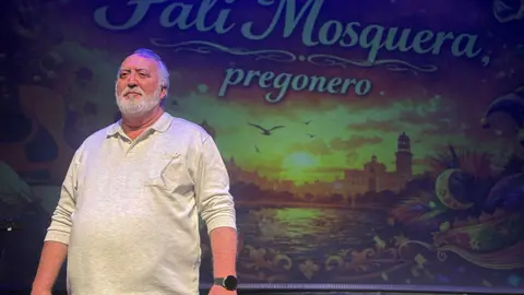 'Fali' Mosquera, pregonero del Carnaval 2026 / Alma Palomino