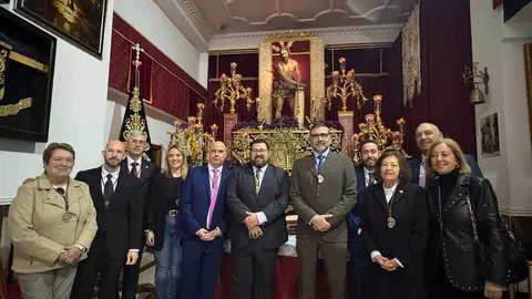 La Flagelaci&oacute;n descubre el rostro de su Mi&eacute;rcoles Santo: fe y Caridad en un solo cartel / Alma Palomino