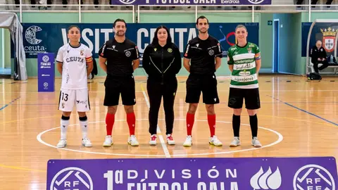 Encuentro entre la AD Ceuta FC femenina y el Guadalcac&iacute;n FSF
