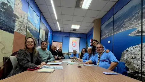 Reuni&oacute;n de coordinaci&oacute;n de cara la 51&ordm; Festival Scout que tendr&aacute; lugar en Ceuta en el mes de mayo