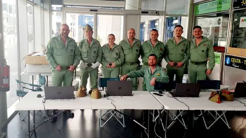 El Tercio Duque de Alba reparte 450 dorsales de la Cuna de la Legi&oacute;n en Algeciras 