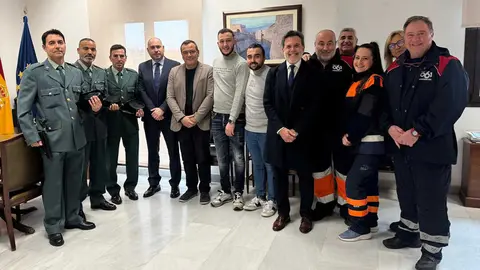 Encuentro en el despacho del delegado del Gobierno