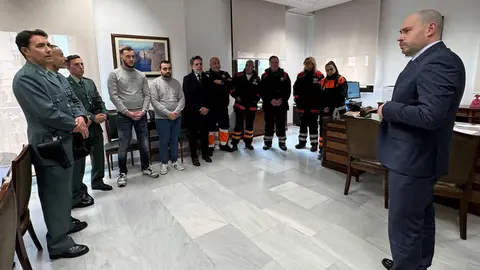 Encuentro en el despacho del delegado del Gobierno