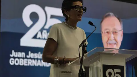 Kissy Chandiramani durante su intervenci&oacute;n en el acto / Laura Ortiz