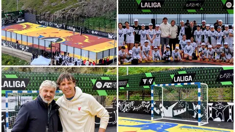 La Liga y EA SPORTS FC&trade; inauguran la pista del Sarchal de Ceuta. Foto: Rafa B&aacute;ez