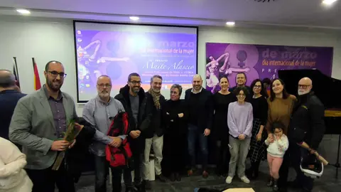 Entrega del Premio Maite Alascio de CCOO a Antonia Palomo
