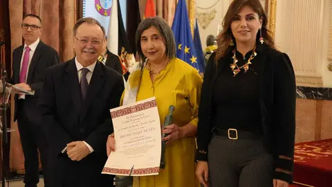 Entrega del Premio Mar&iacute;a de Eza 2026 a Sony Vadehes / Foto. Ciudad