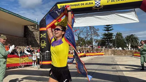 Mar&iacute;a Romero, ganadora de los 20 kil&oacute;metros de la Cuna de la Legi&oacute;n.