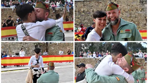 La Cuna de la Legi&oacute;n de Ceuta finaliza con petici&oacute;n de matrimonio y un 's&iacute; quiero'. Foto: Rafa B&aacute;ez