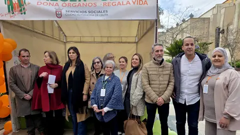 Stand de Alcer con motivo del D&iacute;a Mundial del Ri&ntilde;on / Laura Ortiz
