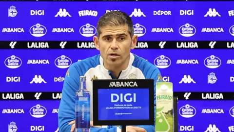 Antonio Hidalgo, t&eacute;cnico del Deportivo de la Coru&ntilde;a.