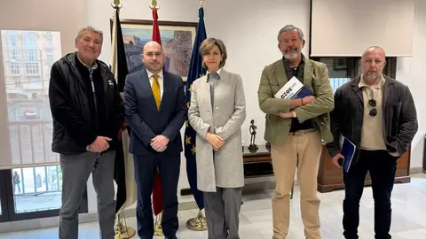 Reuni&oacute;n del Delegado del Gobierno con la Confederaci&oacute;n de Empresarios