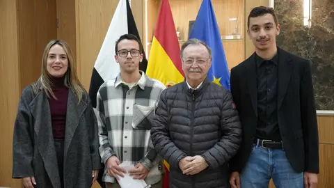 El presidente de la Ciudad recibe a los representantes del Movimiento Estudiantil