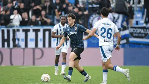 Marino Illescas durante el encuentro entre el  Legan&eacute;s y la AD Ceuta FC. Foto: Zaki