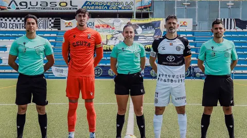 Encuentro entre el Atl&eacute;tico Central y el filial de la AD Ceuta FC. Foto: @ClubAtlCentral