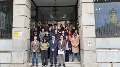 Minuto de silencio en la Delegaci&oacute;n del Gobierno - 24 de marzo de 2026