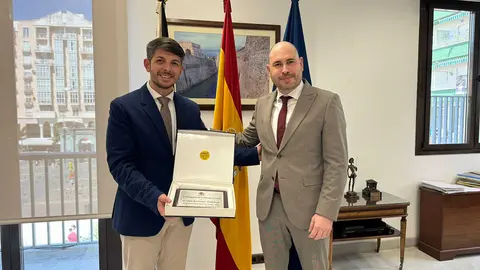 Recepci&oacute;n a Ad&aacute;n del Campo, pregonero de la Semana Santa 2026