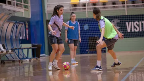 Entrenamiento del Ceuta femenino de Primera Iberdrola. Foto: AD Ceuta FC.