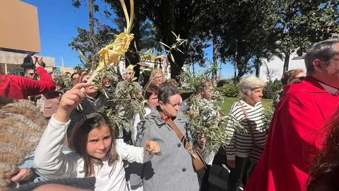 Bendici&oacute;n de palmas del Domingo de Ramos / Andr&eacute;s Illescas