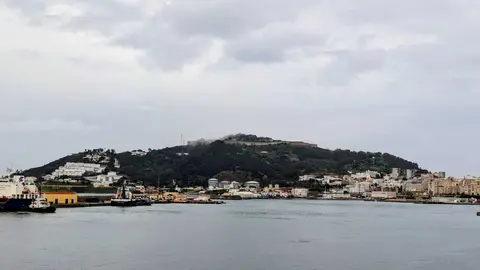 Entrada al Puerto de Ceuta