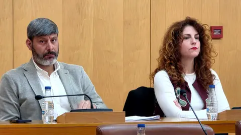 Los diputados de Ceuta Ya! durante una sesi&oacute;n plenaria / Laura Ortiz