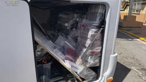 Hach&iacute;s intervenido en una autocaravana en el Tarajal