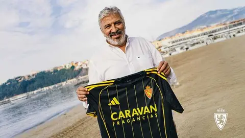 Nayim, leyenda del Zaragoza y de la Ciudad Aut&oacute;noma de Ceuta. Foto: Real Zaragoza.