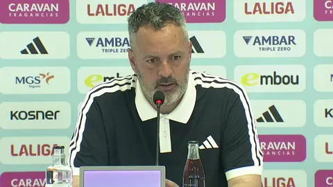 David Navarro, t&eacute;cnico del Real Zaragoza.