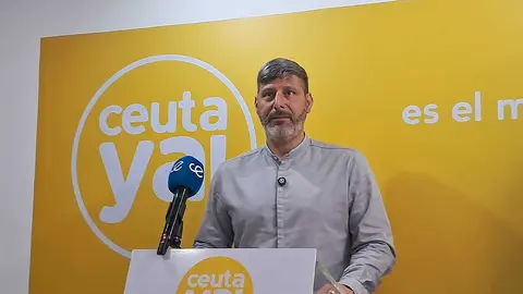 Mohamed Mustafa portavoz de Ceuta Ya! / Cesar Mart&iacute;n