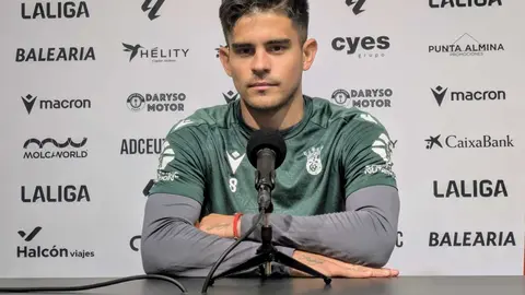Kuki Zalazar, futbolista de la AD Ceuta FC