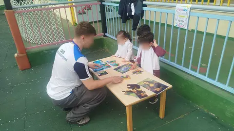 Patios con arte