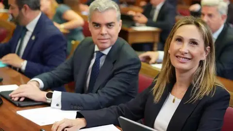 Cristina D&iacute;az en el Senado