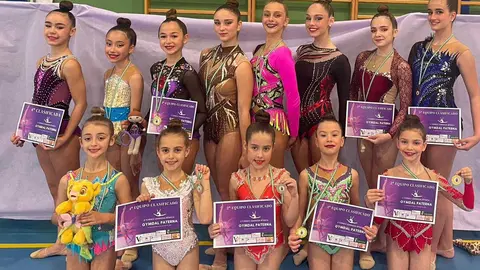 Exhibici&oacute;n del Club R&iacute;tmica Ceuta