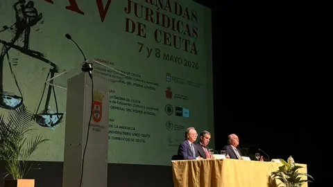 Inauguraci&oacute;n de las Jornadas Jur&iacute;dicas de Ceuta. Foto: Alma Palomino