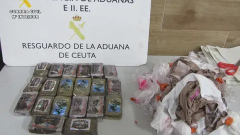 Droga aprehendida en el Puerto