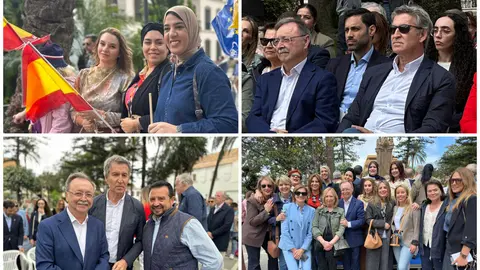 El acto de Feij&oacute;o y Vivas reivindicando Europa desde Ceuta, en im&aacute;genes (1)