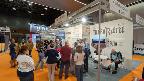 Stand de Ceuta en Expovacaciones