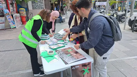 Stand de SATSE en la plaza de los Reyes