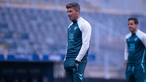 Juan Francisco Funes, t&eacute;cnico del M&aacute;laga. Foto: M&aacute;laga CF.