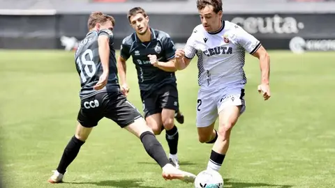 Marino Illescas durante el Ceuta - Castell&oacute;n. Foto: LaLiga.
